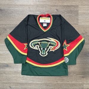 Vintage Koho NHL Dallas Stars "Mooterus" alternate YOUTH hockey jersey